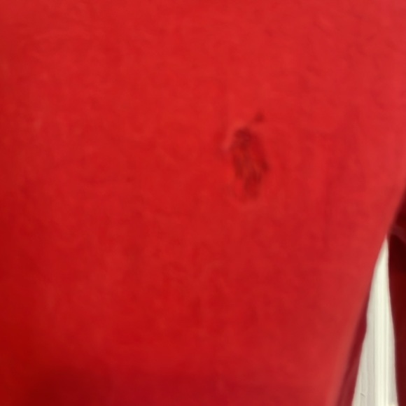 Ralph Lauren long sleeve top women’s M red - Picture 2 of 8